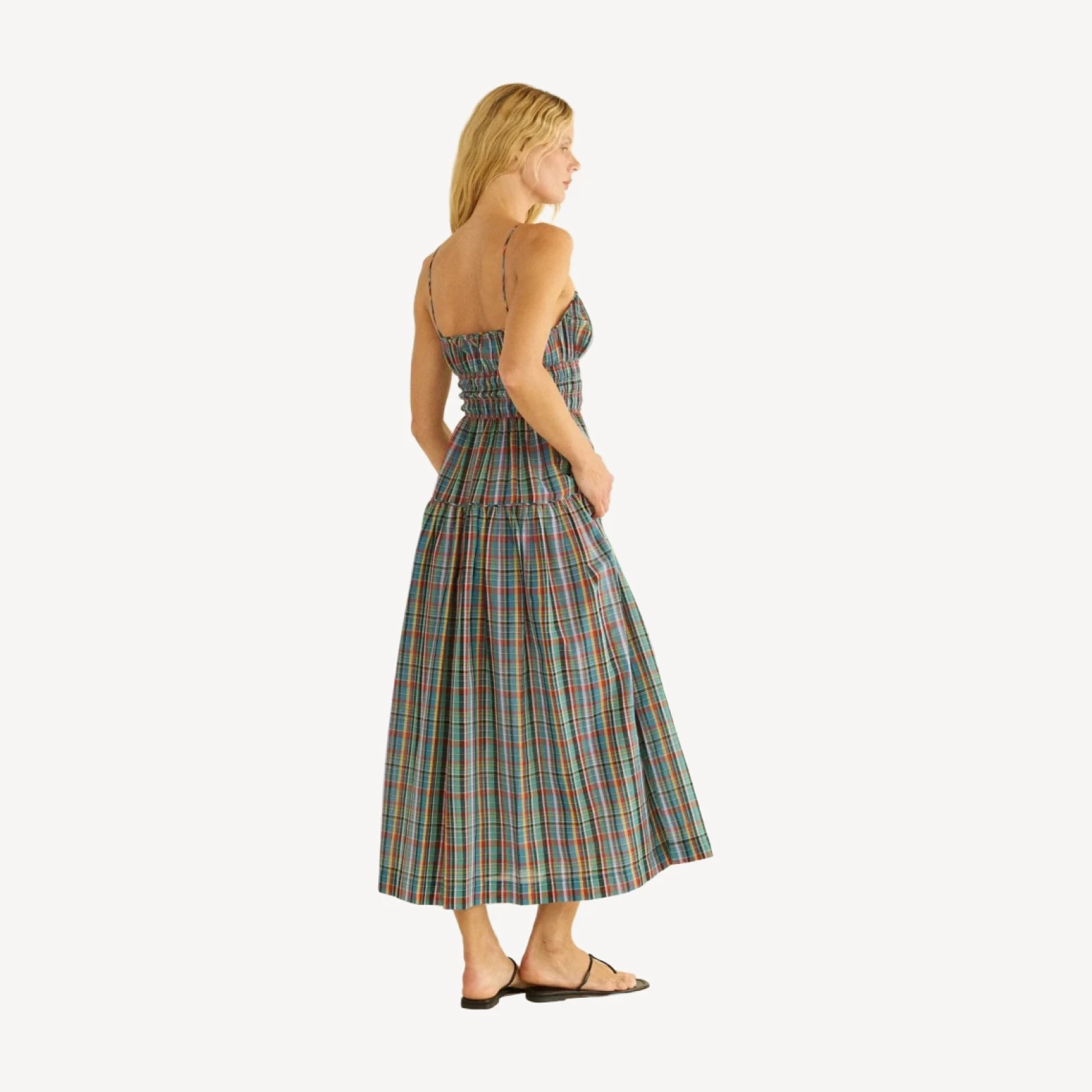 BRIELLE DRESS -- ALDERBROOK PLAID
