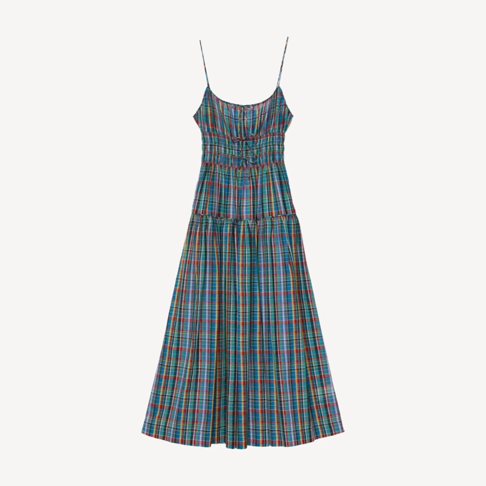 BRIELLE DRESS -- ALDERBROOK PLAID