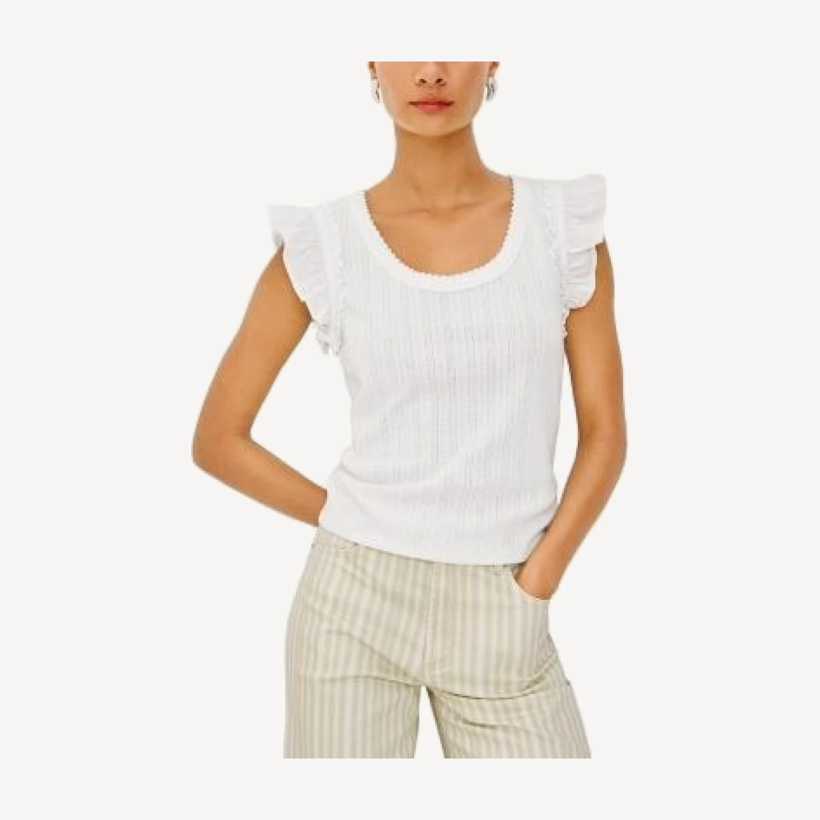 Rails Giovanna Puff Sleeve Top