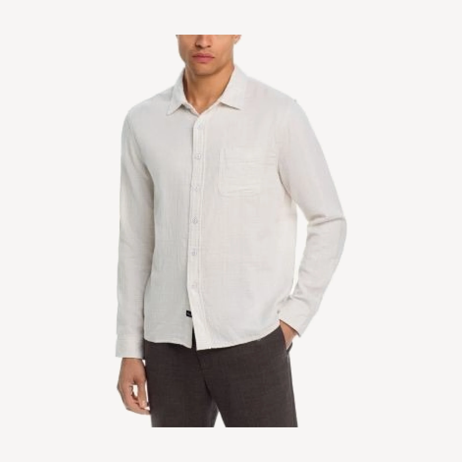 Rails Owens Relaxed Fit Woven Long Sleeve Top