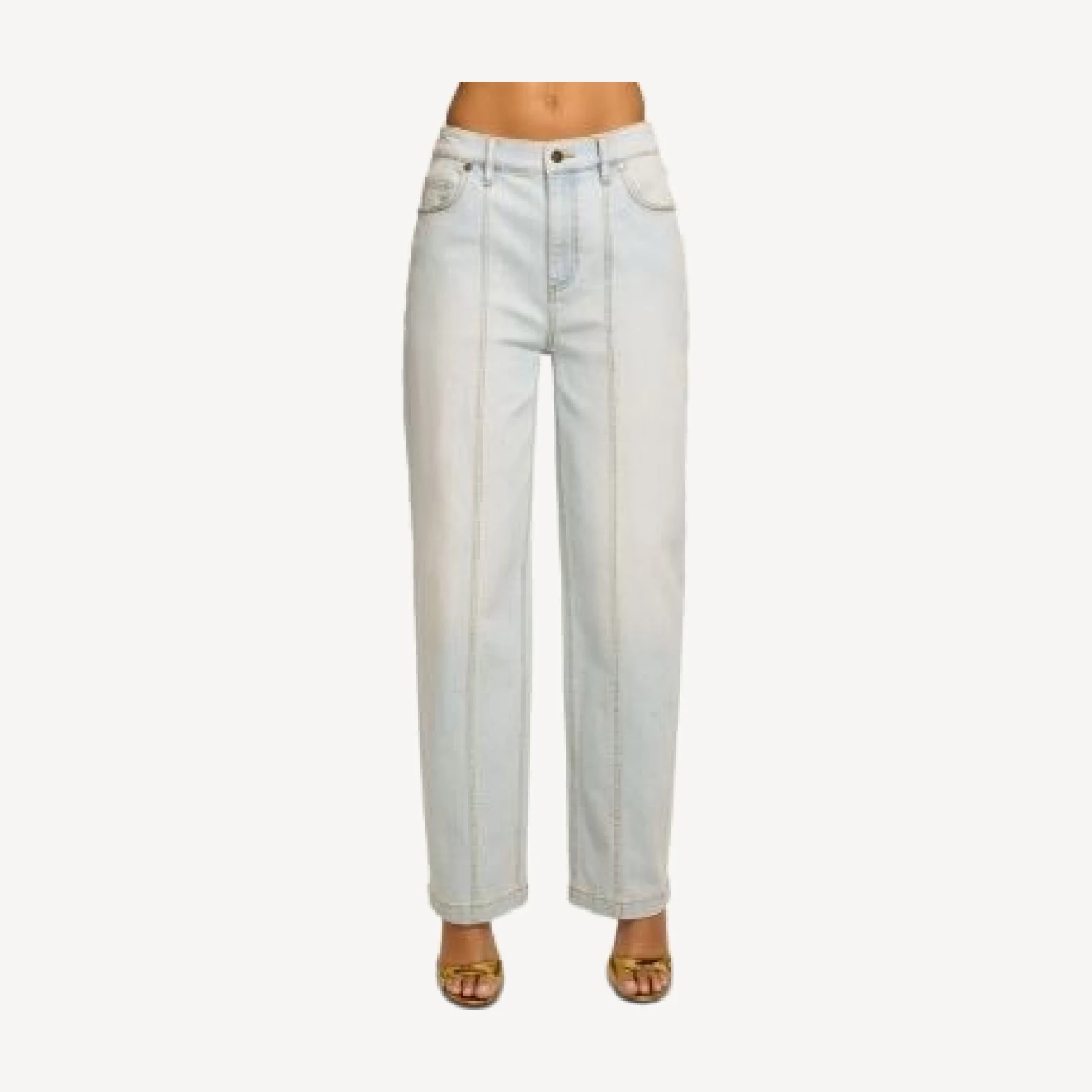 Ramy Brook Nadia High Rise Ankle Jeans in Bleach Wash