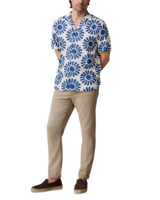 Faherty Relaxed Fit Sun Pattern Shirt