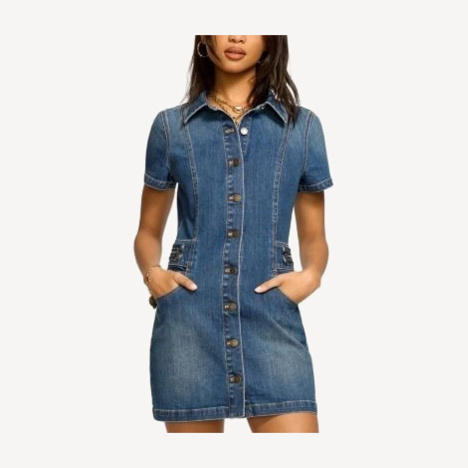 Ramy Brook Liv Denim Dress