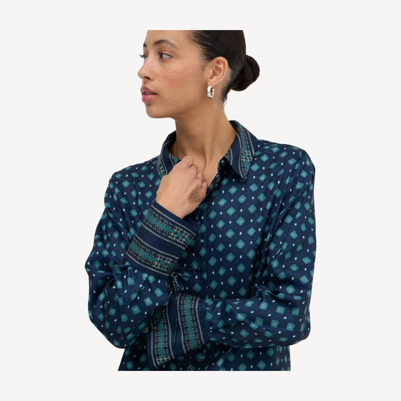 The Cannes Top - Juniper Foulard