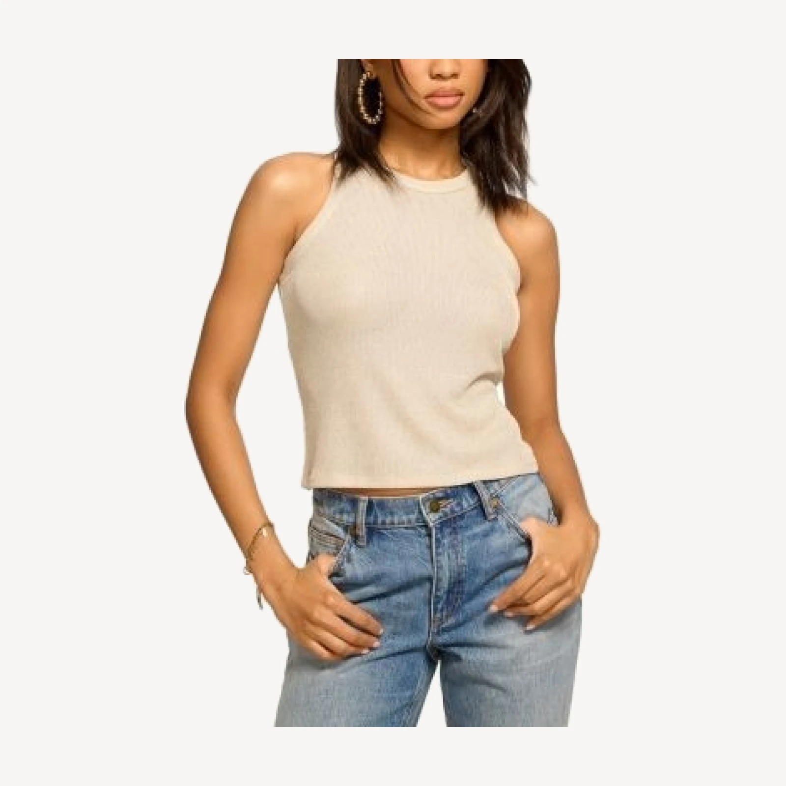 Ramy Brook Ella Cropped Tank Top
