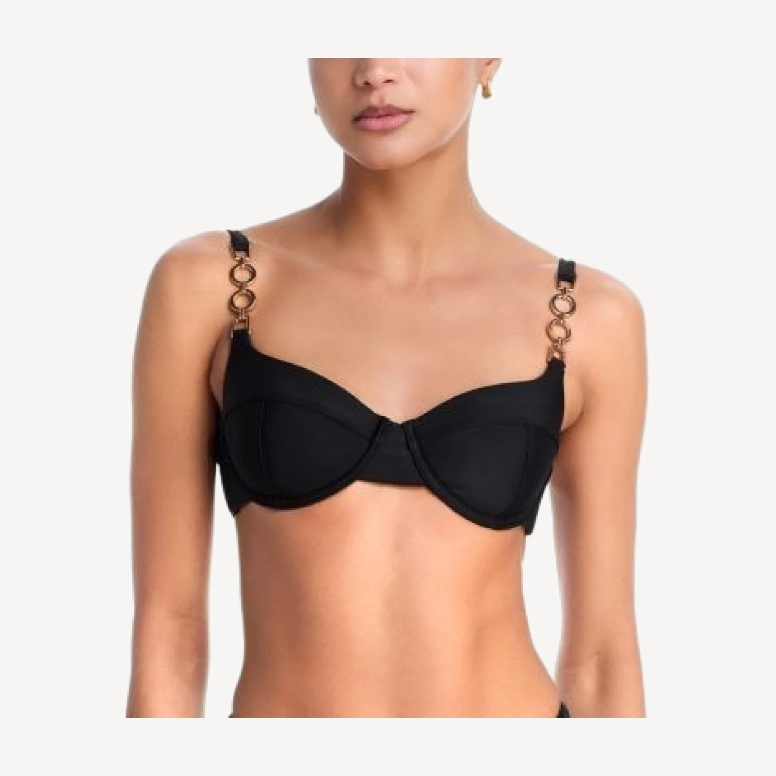 Ramy Brook Mona Embellished Bikini Top