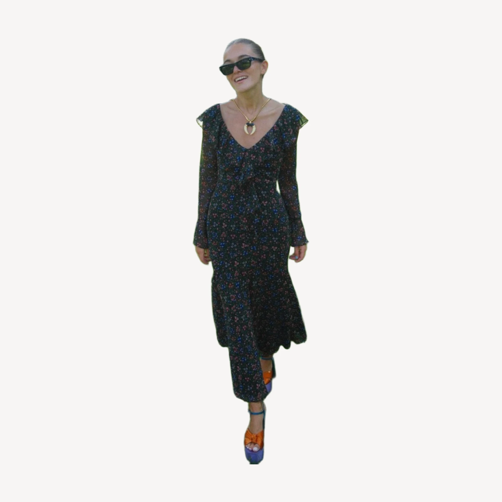 The Edwina Dress - Woodland Floral