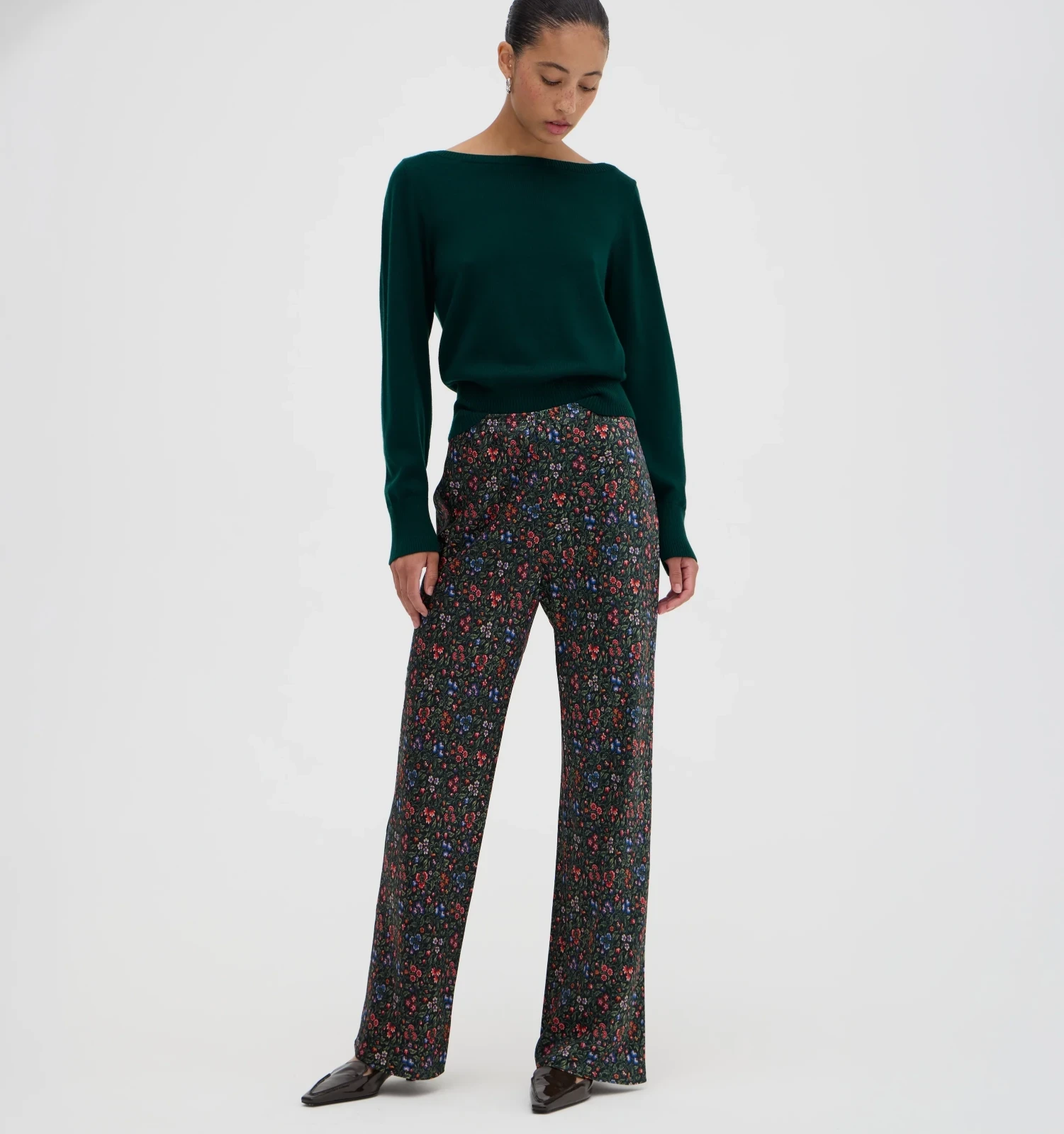 The Beverly Pant - Woodland Floral