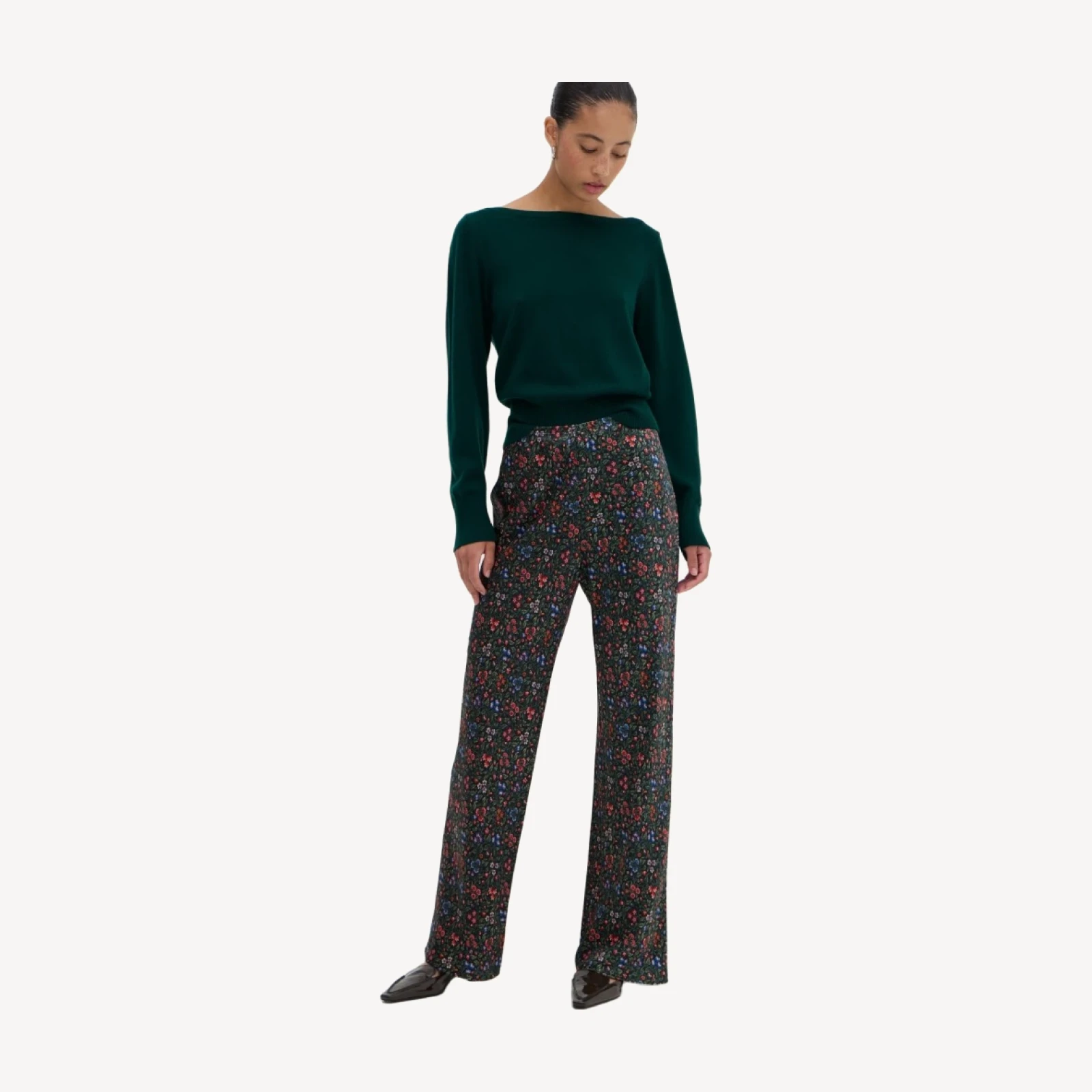 The Beverly Pant - Woodland Floral