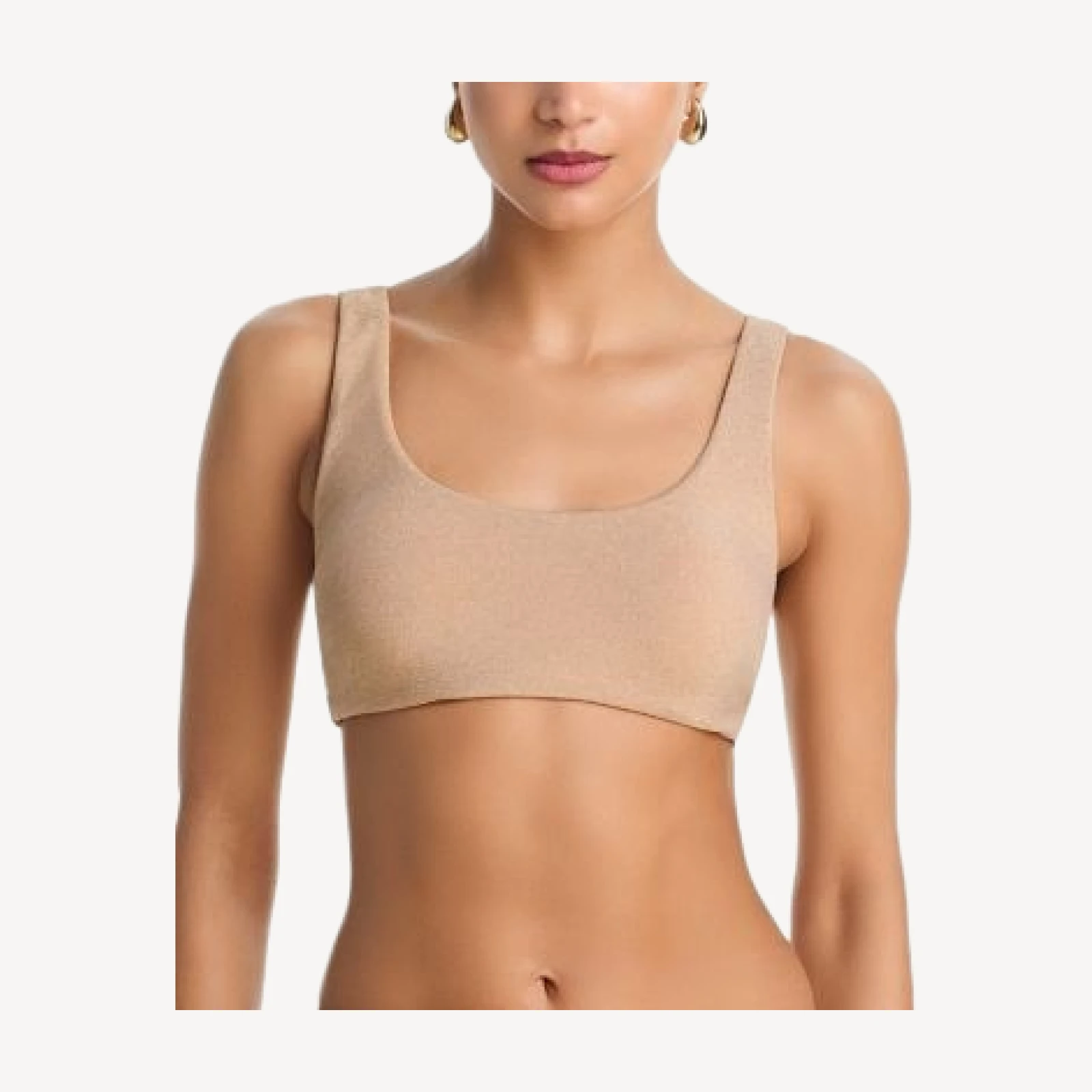 Ramy Brook Metallic Enya Bikini Top