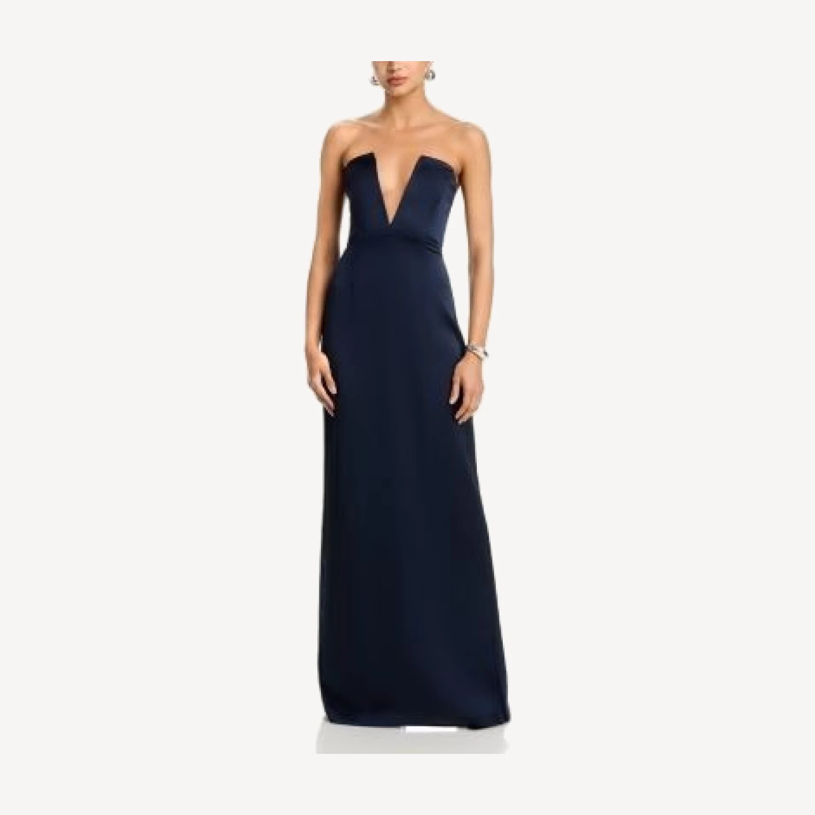Ramy Brook Raquel V Neck Gown