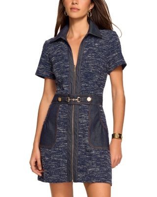Ramy Brook Darla Zip Front Sheath Dress