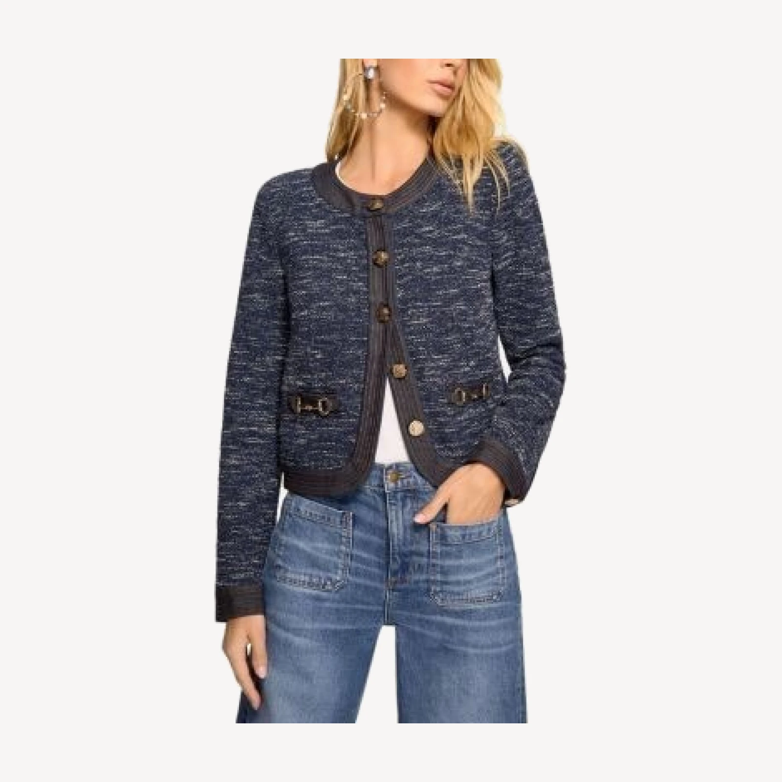 Ramy Brook Delia Tweed Jacket