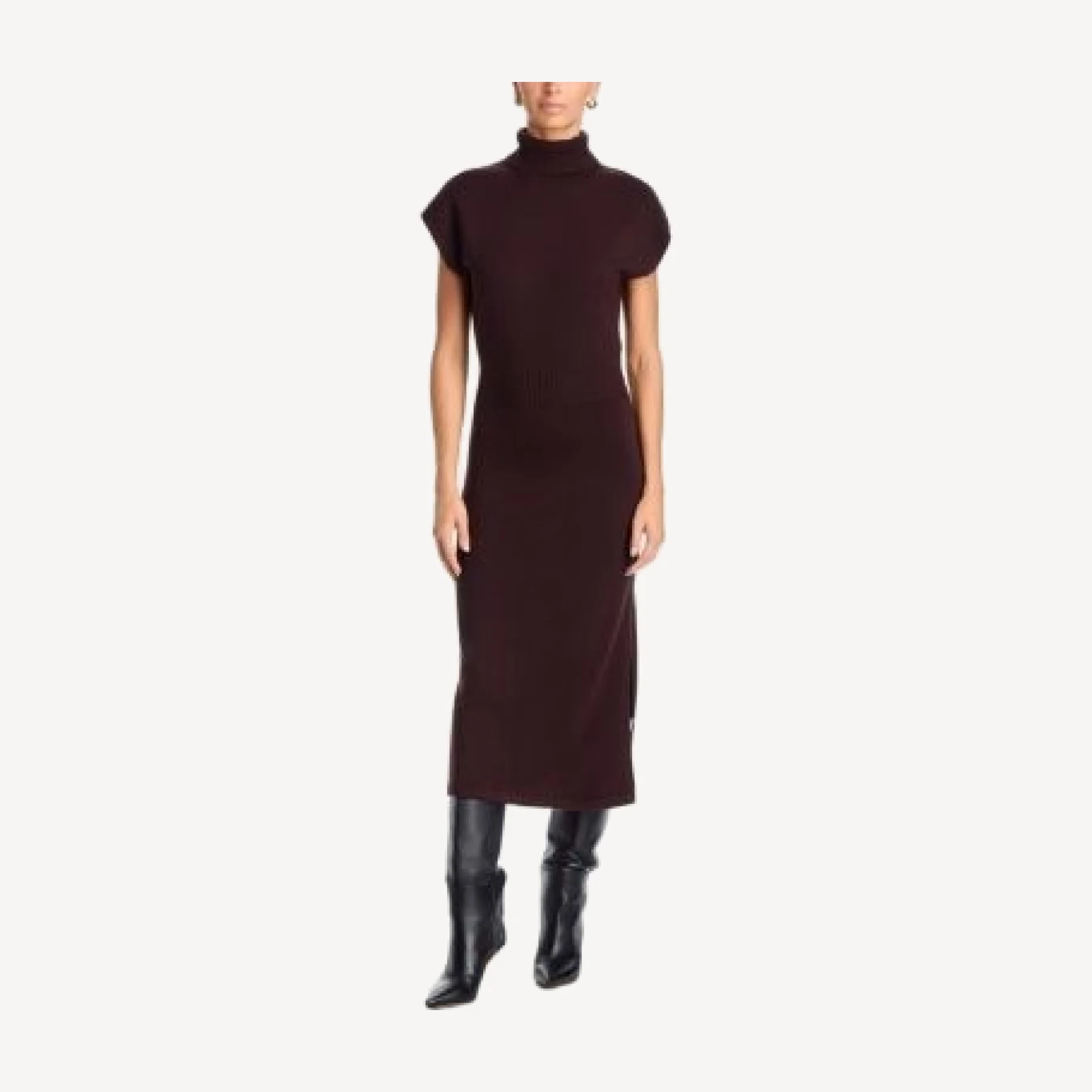 Ramy Brook Natalie Wool Turtleneck Dress