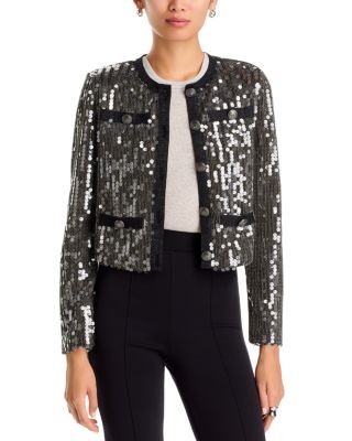 Ramy Brook Anna Paillette Jacket