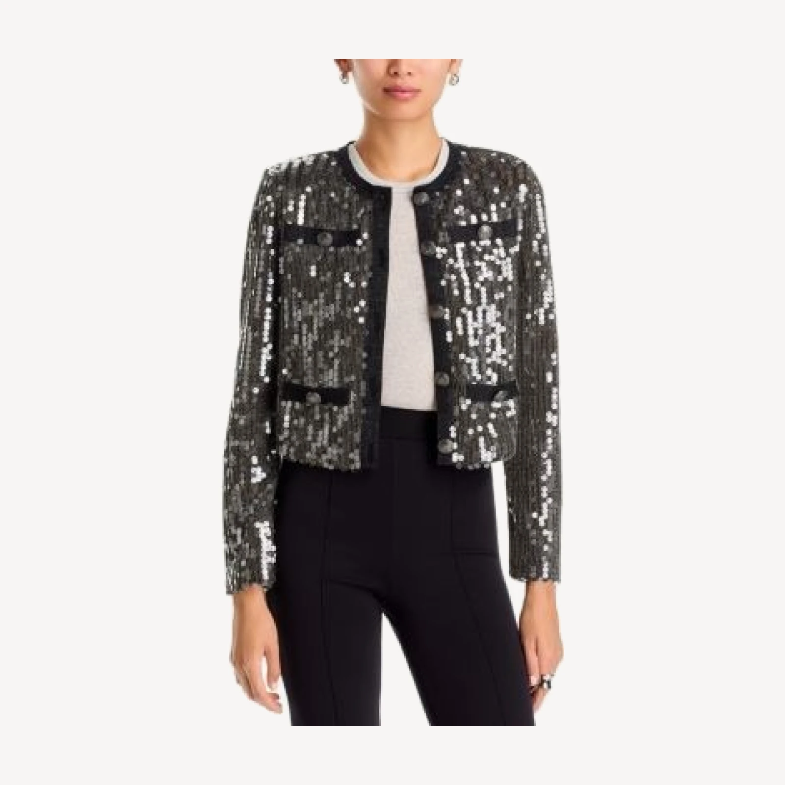 Ramy Brook Anna Paillette Jacket