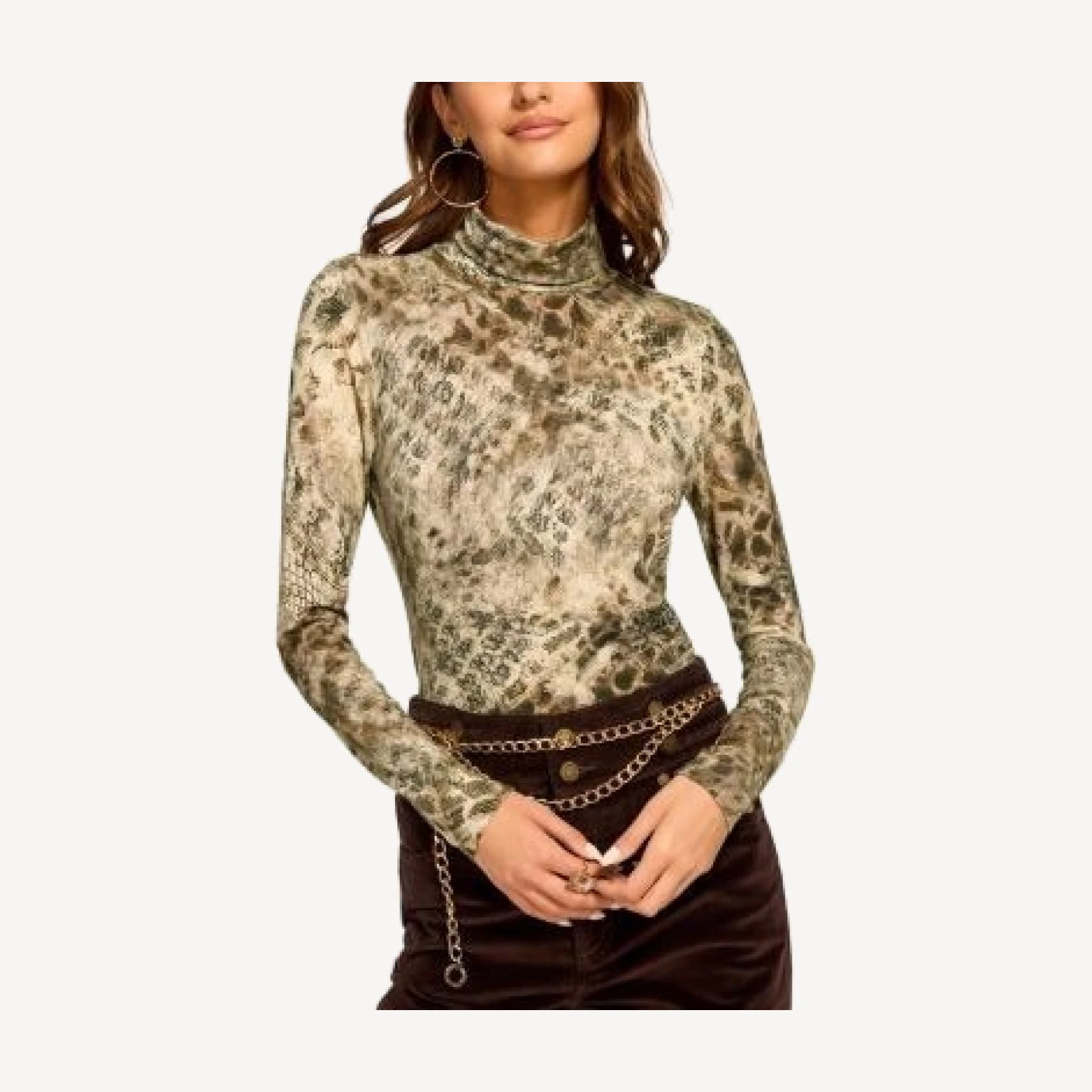 Ramy Brook Thea Turtleneck Top