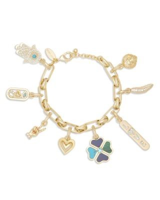 Ramy Brook Maya Chain Charm Bracelet