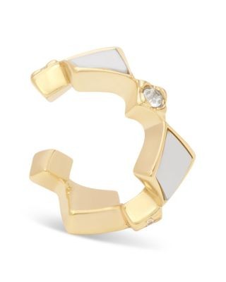 Ramy Brook Nila Two Tone Cuff Earring, 0.6 diameter