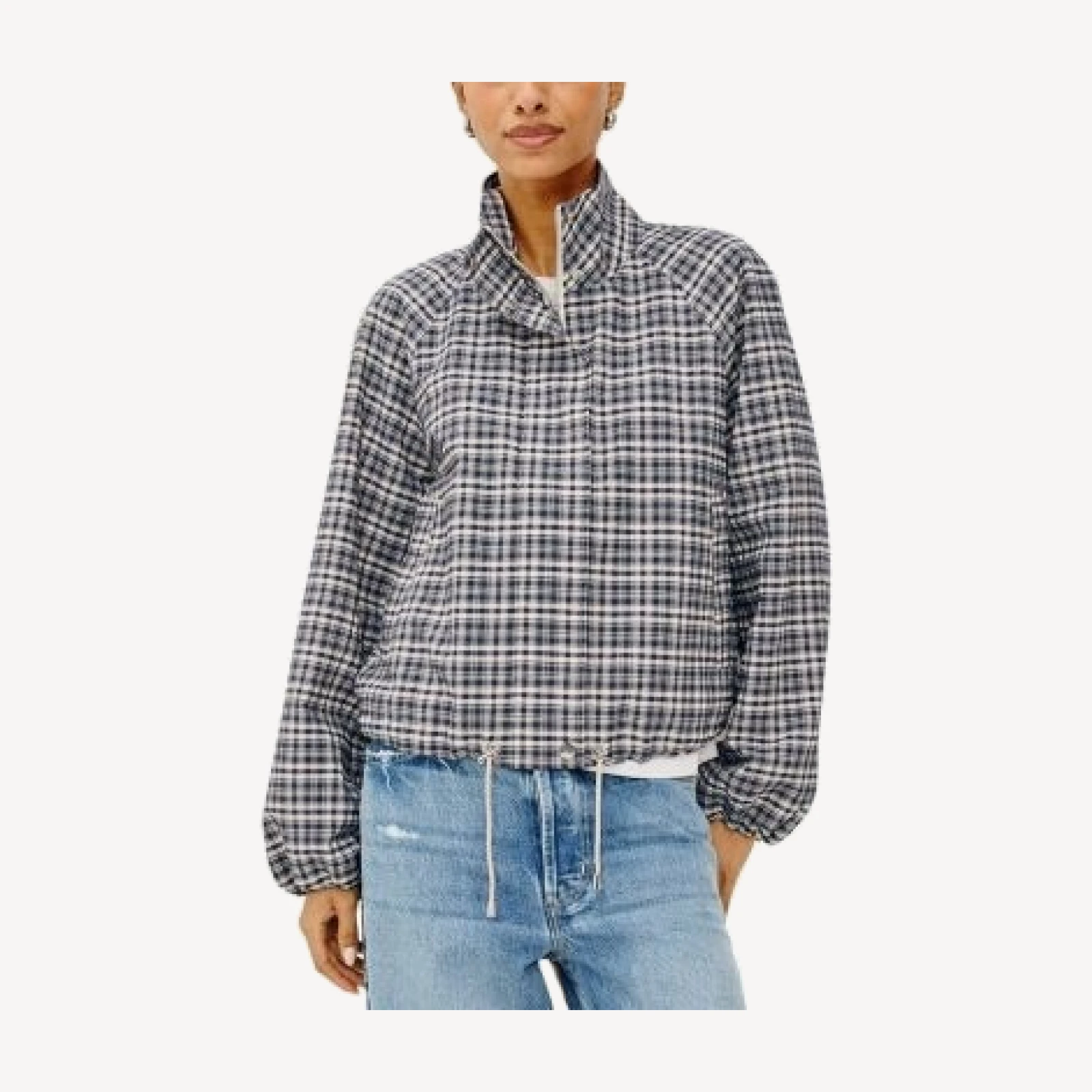 Rails Blake Stand Collar Drawstring Jacket