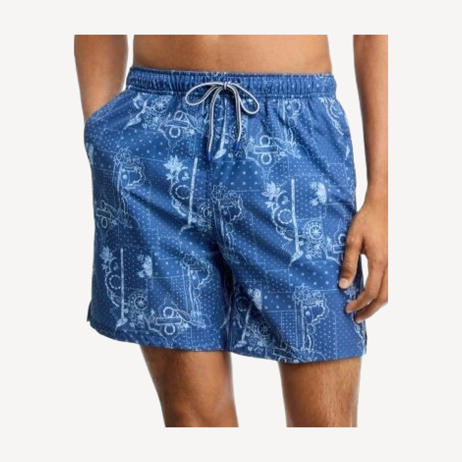 Peter Millar Robusto 7 Graphic Swim Trunks