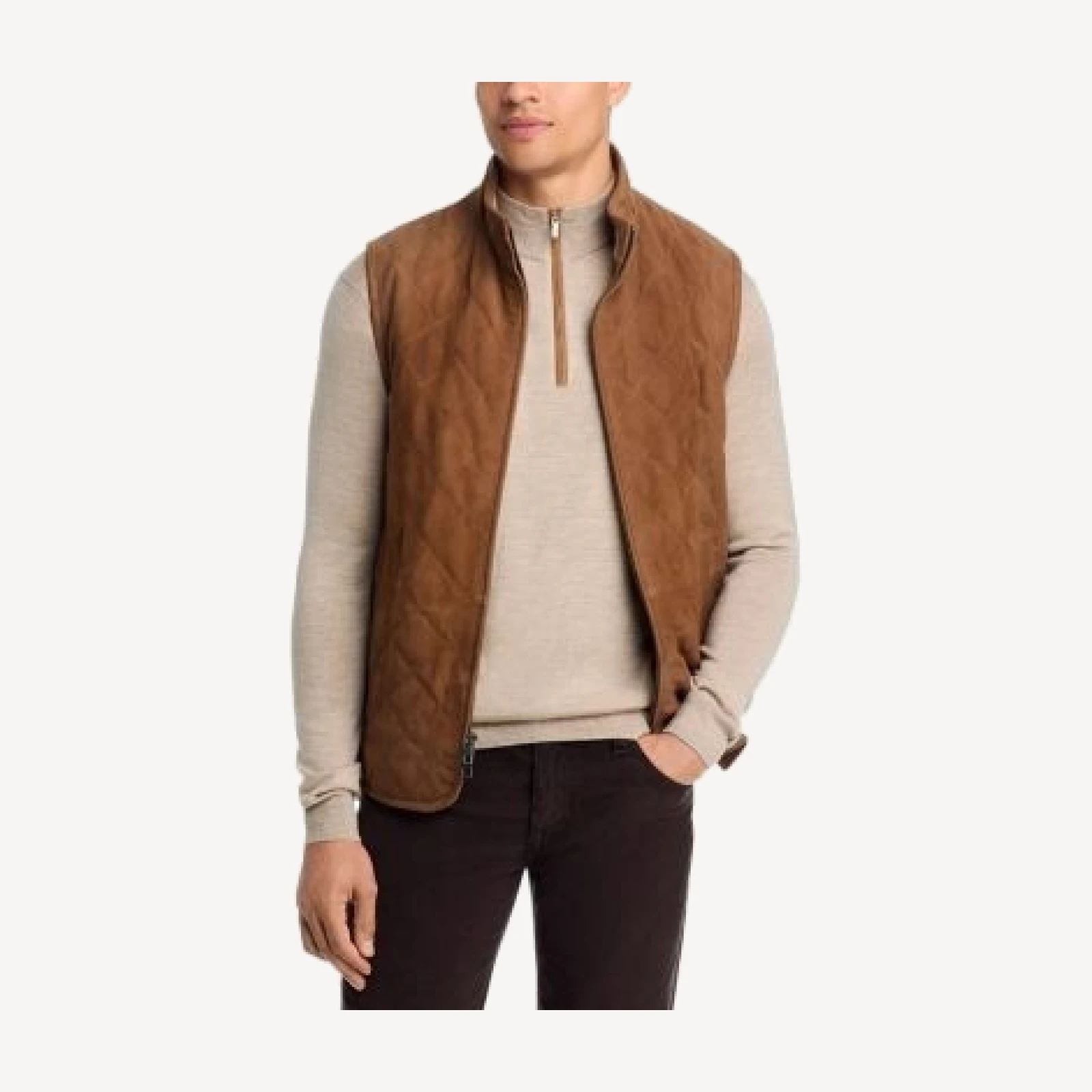 Peter Millar Essex Suede Vest