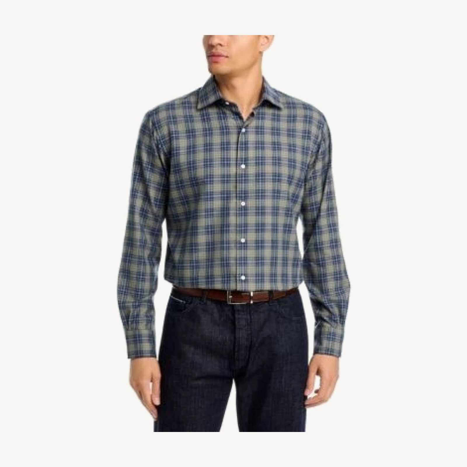 Peter Millar Dean Performance Flannel Classic Fit Sport Shirt