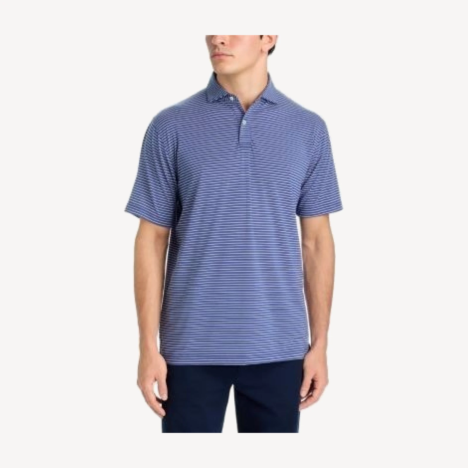 Peter Millar Etc Stripe Performance Jersey Polo