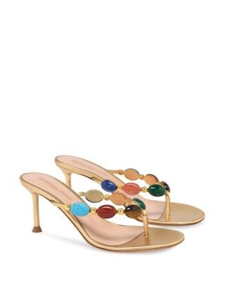 Gianvito Rossi Women's Shanti Thong 70 Mules