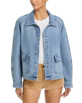 Aqua Denim Anorak Jacket - Exclusive