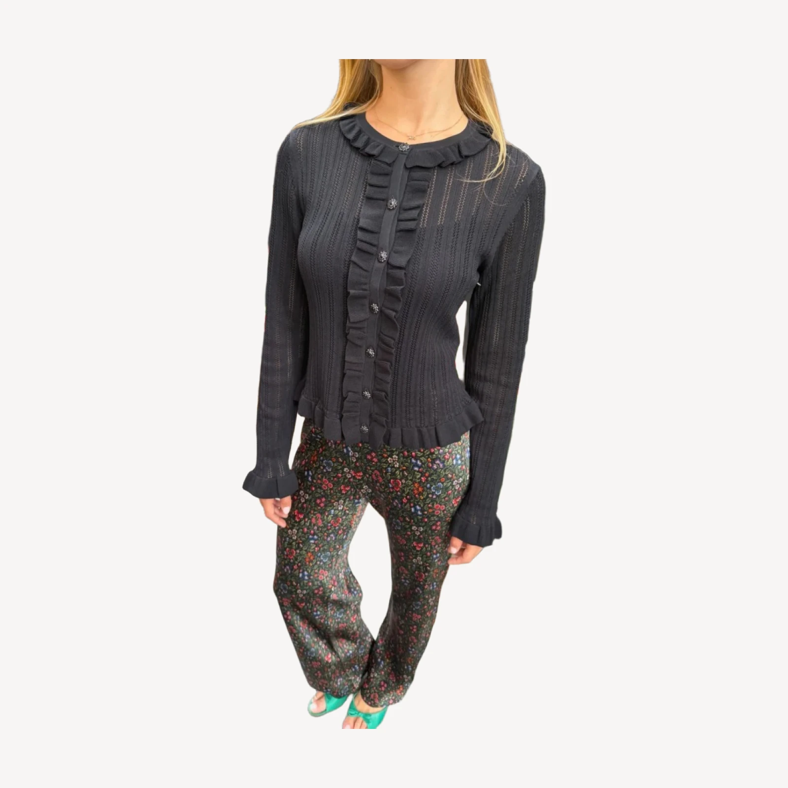 The Kyle Cardigan - Black