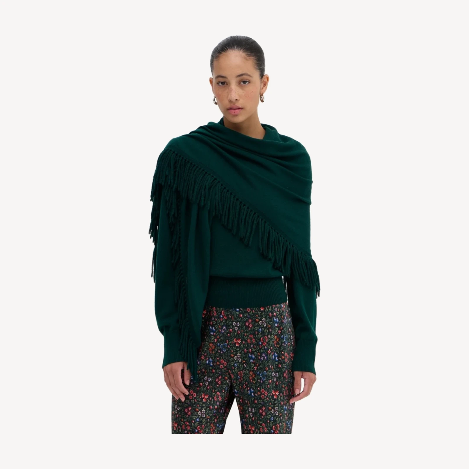 The Amelia Sweater - Pine Green