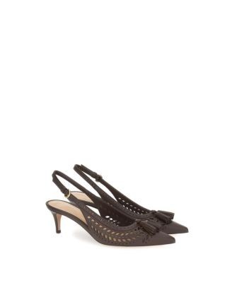 Gianvito Rossi Women's Fes Slingback Pumps