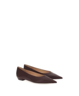 Gianvito Rossi Women's Sofia Leather Ballet Flats