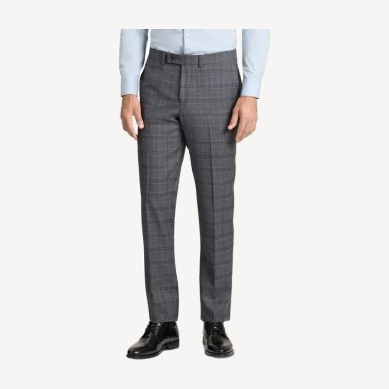 Ted Baker Wright Plaid Modern Fit Suit Pants