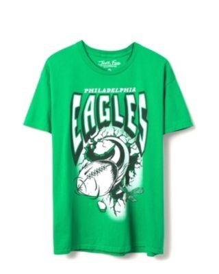 Junk Food Clothing Unisex Nfl Philadelphia Eagles Breakthrough Flea Market Tee