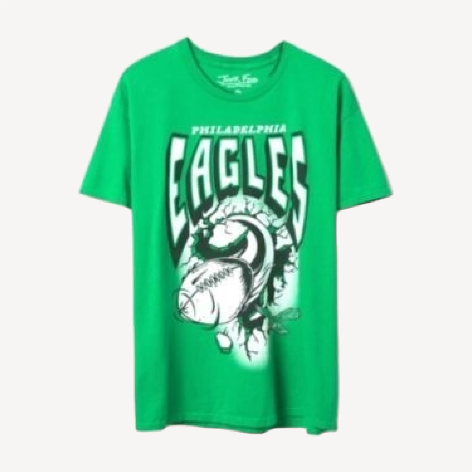 Junk Food Clothing Unisex Nfl Philadelphia Eagles Breakthrough Flea Market Tee