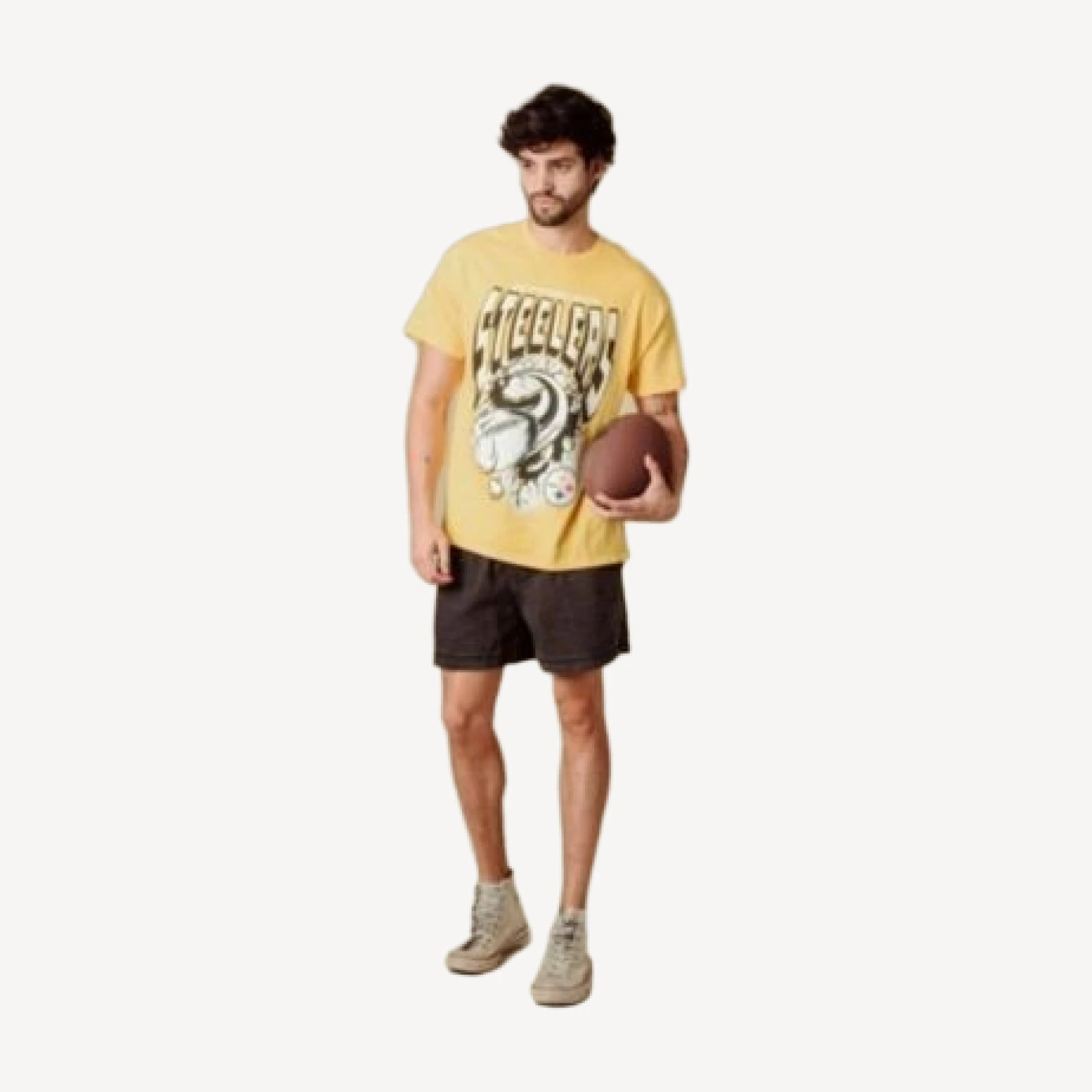 Junk Food Clothing Unisex Nfl Pittsburgh Steelers Breakthrough Flea Market Tee