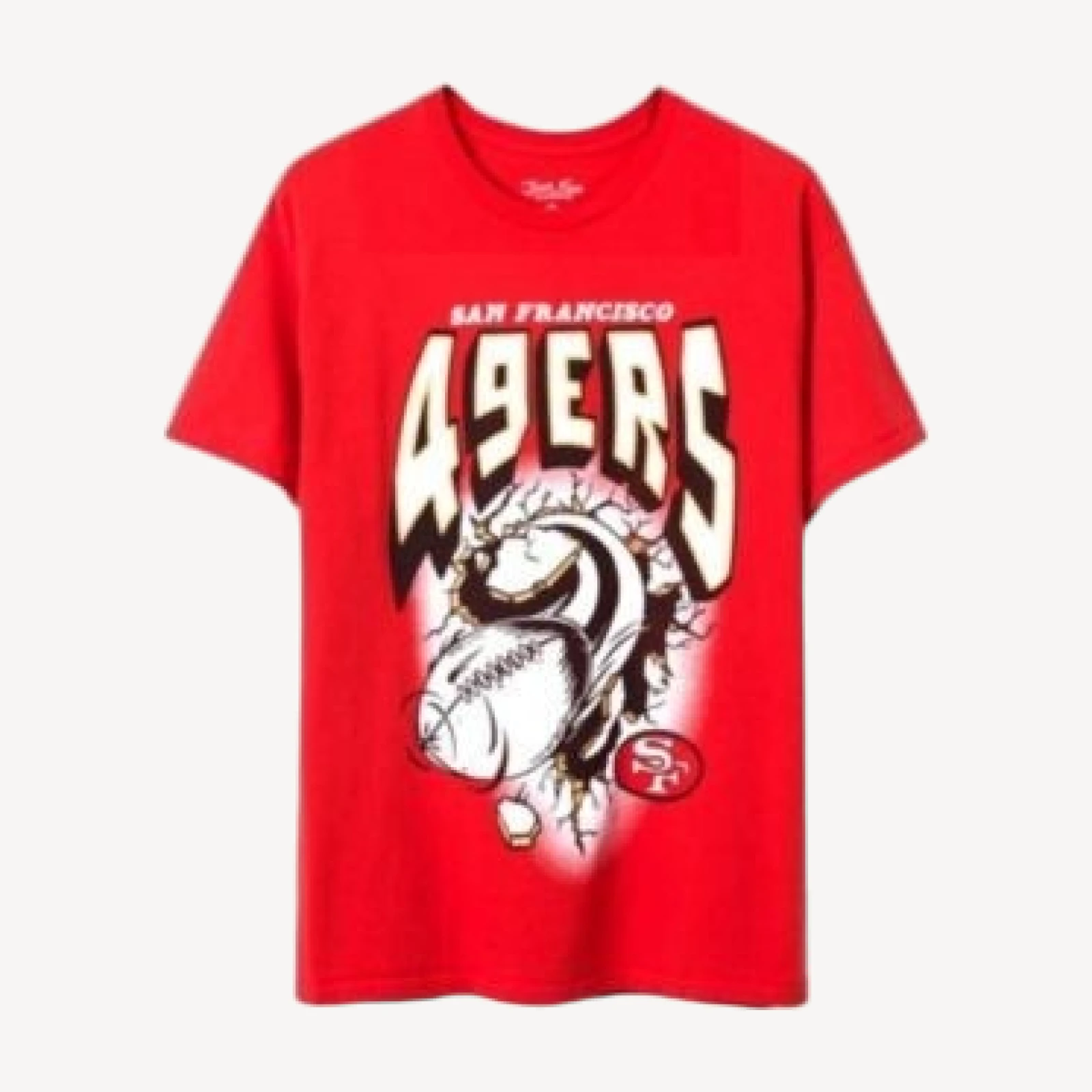 Junk Food Clothing Unisex Nfl San Francisco 49ers Breakthrough Flea Market Tee