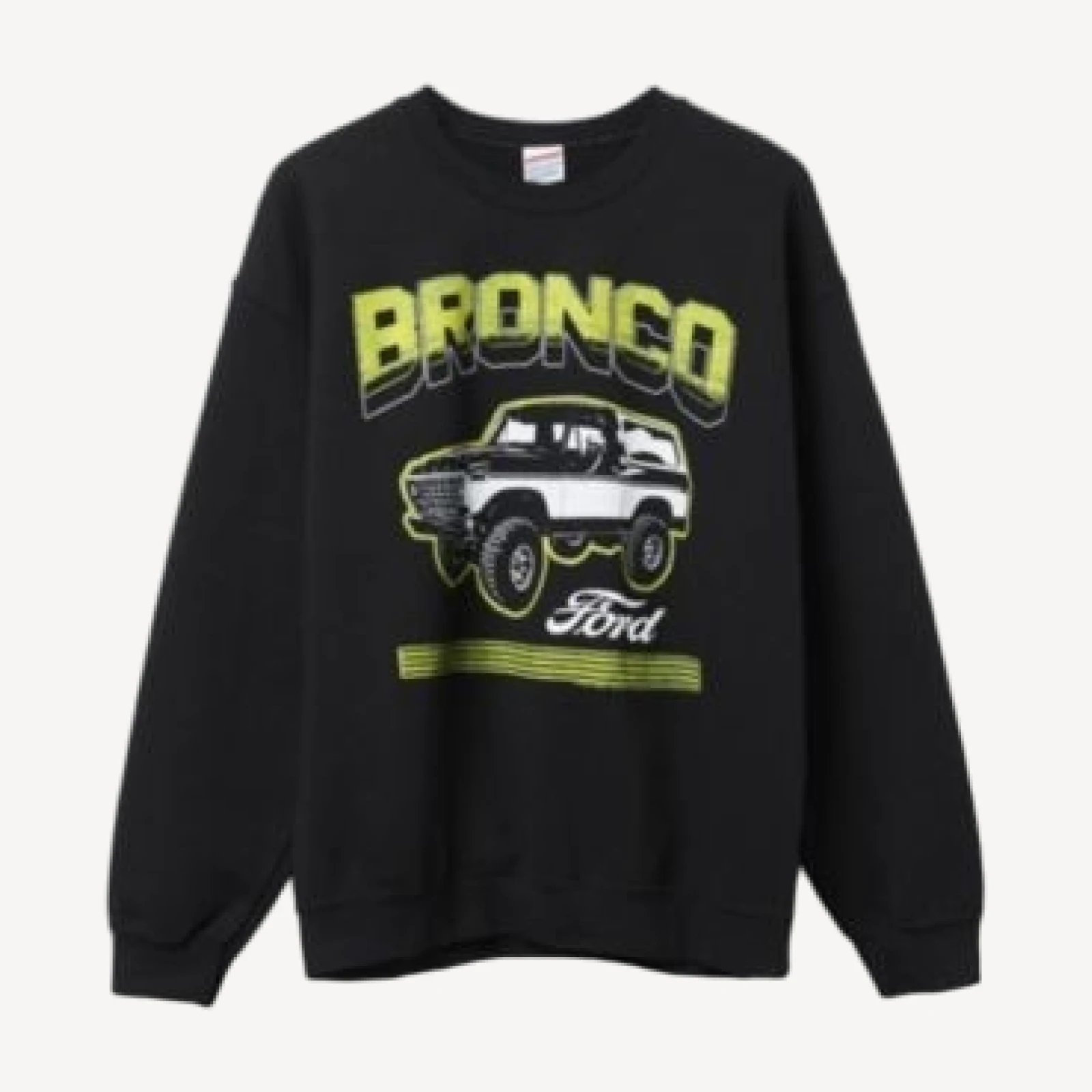 Junk Food Clothing Unisex Bronco Powered By Ford Flea Market Fleece Sweatshirt