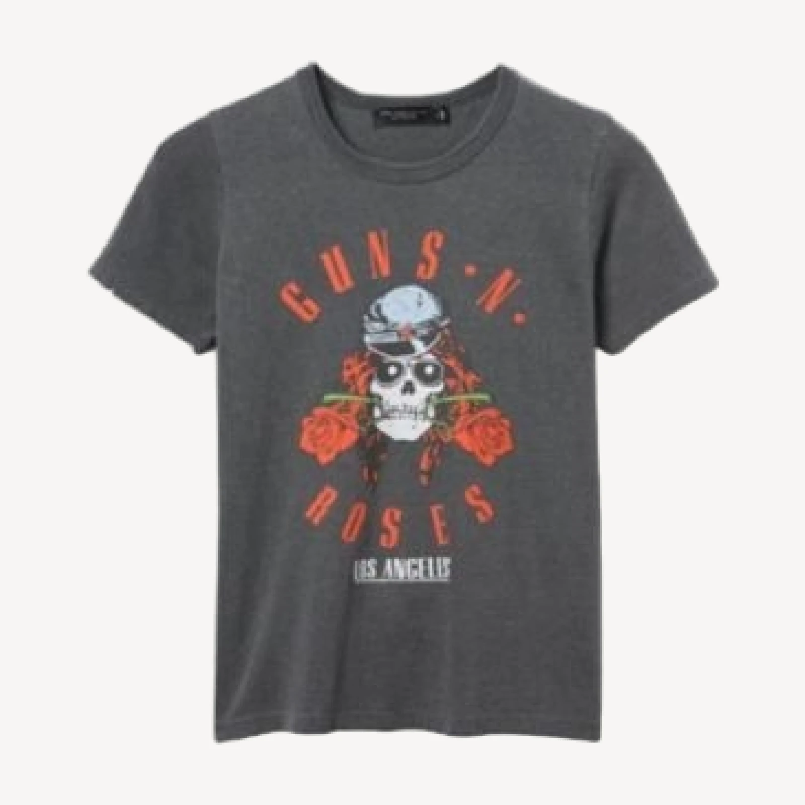 Junk Food Clothing Women's Guns N' Roses Skull Original Tee