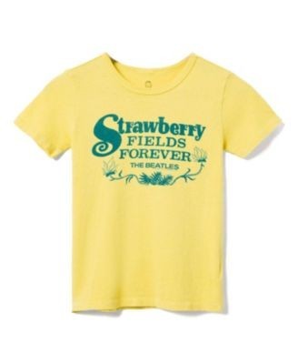 Junk Food Clothing Unisex The Beatles Strawberry Fields Tee - Little Kid, Big Kid