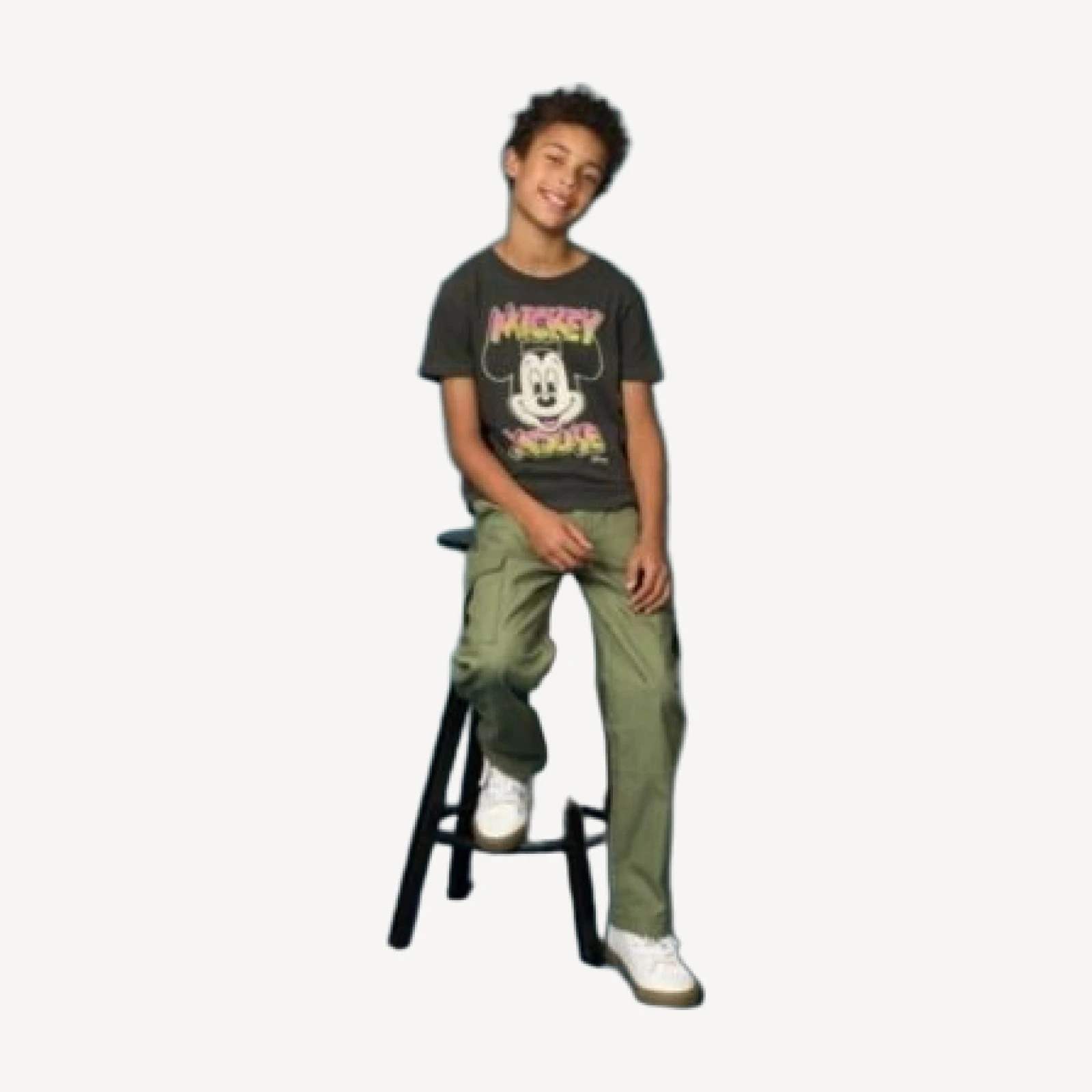 Junk Food Clothing Unisex Retro Mickey Tee - Little Kid, Big Kid