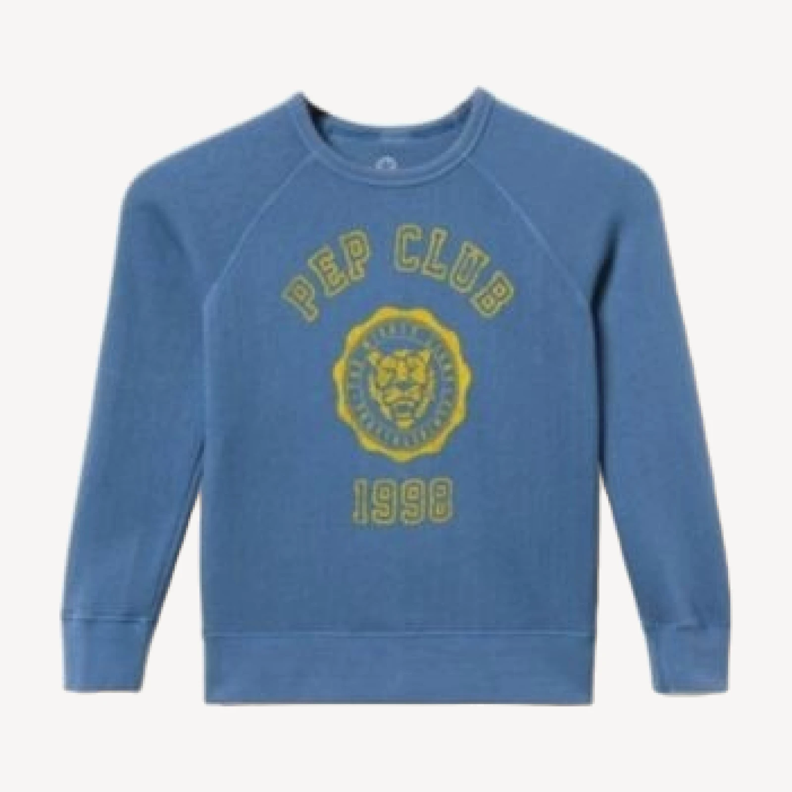 Junk Food Clothing Unisex Pep Club Raglan Fleece Sweatshirt - Little Kid, Big Kid