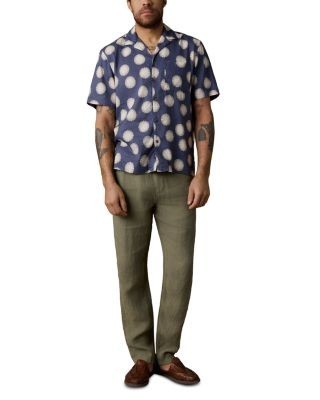 Faherty Palma Printed Camp Shirt