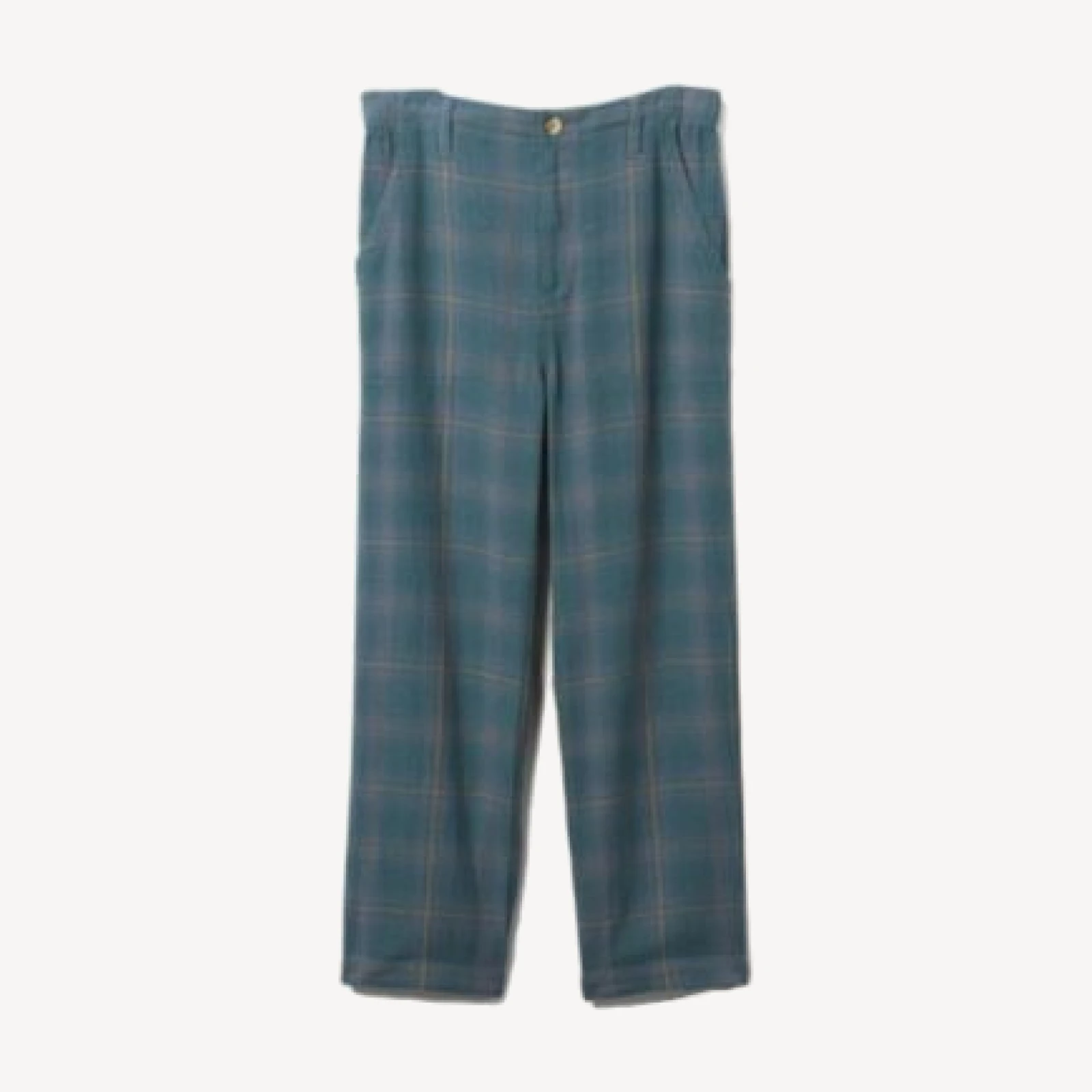Junk Food Clothing Unisex Straight Twill Plaid Pant