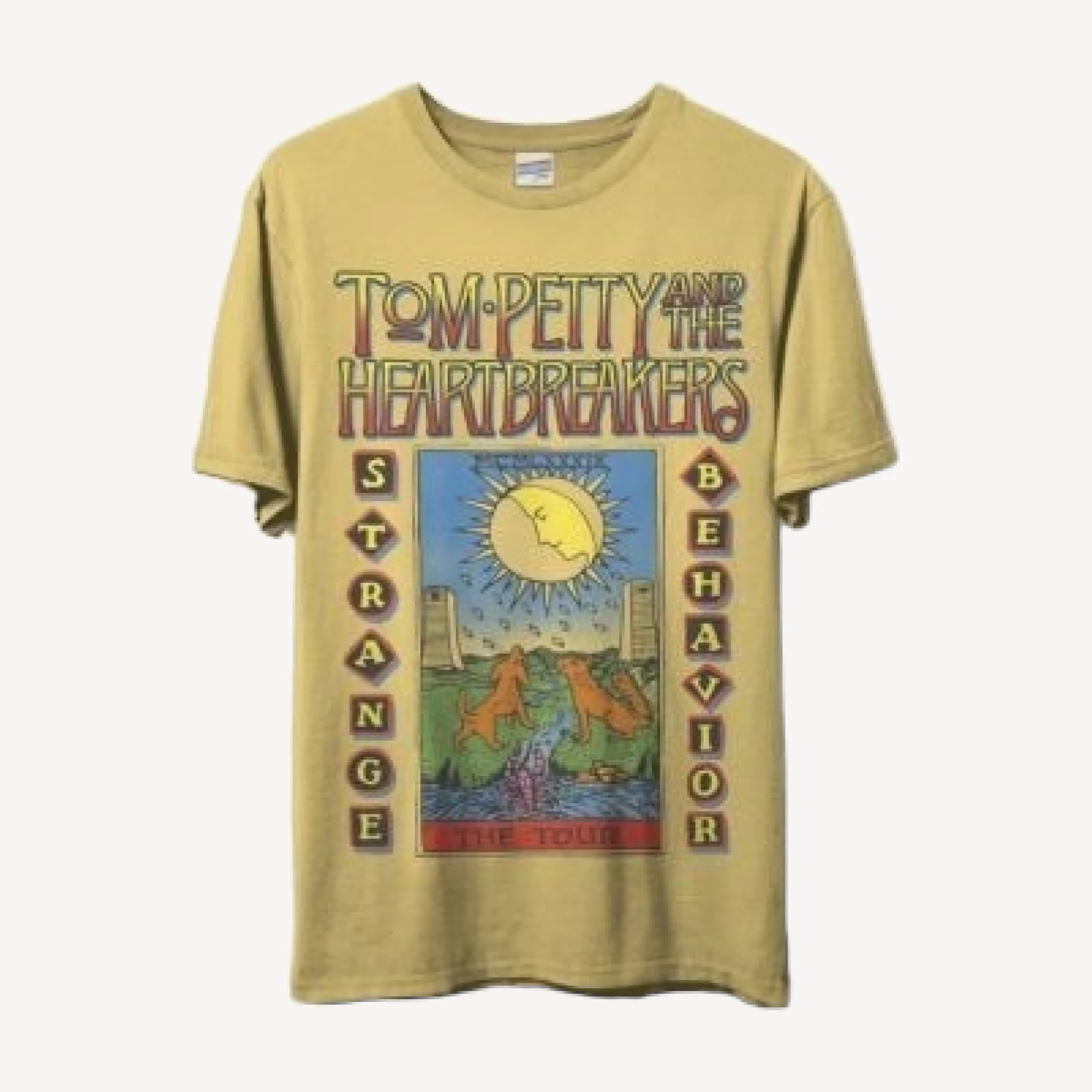 Junk Food Clothing Unisex Tom Petty Strange Behavior Flea Market Tee