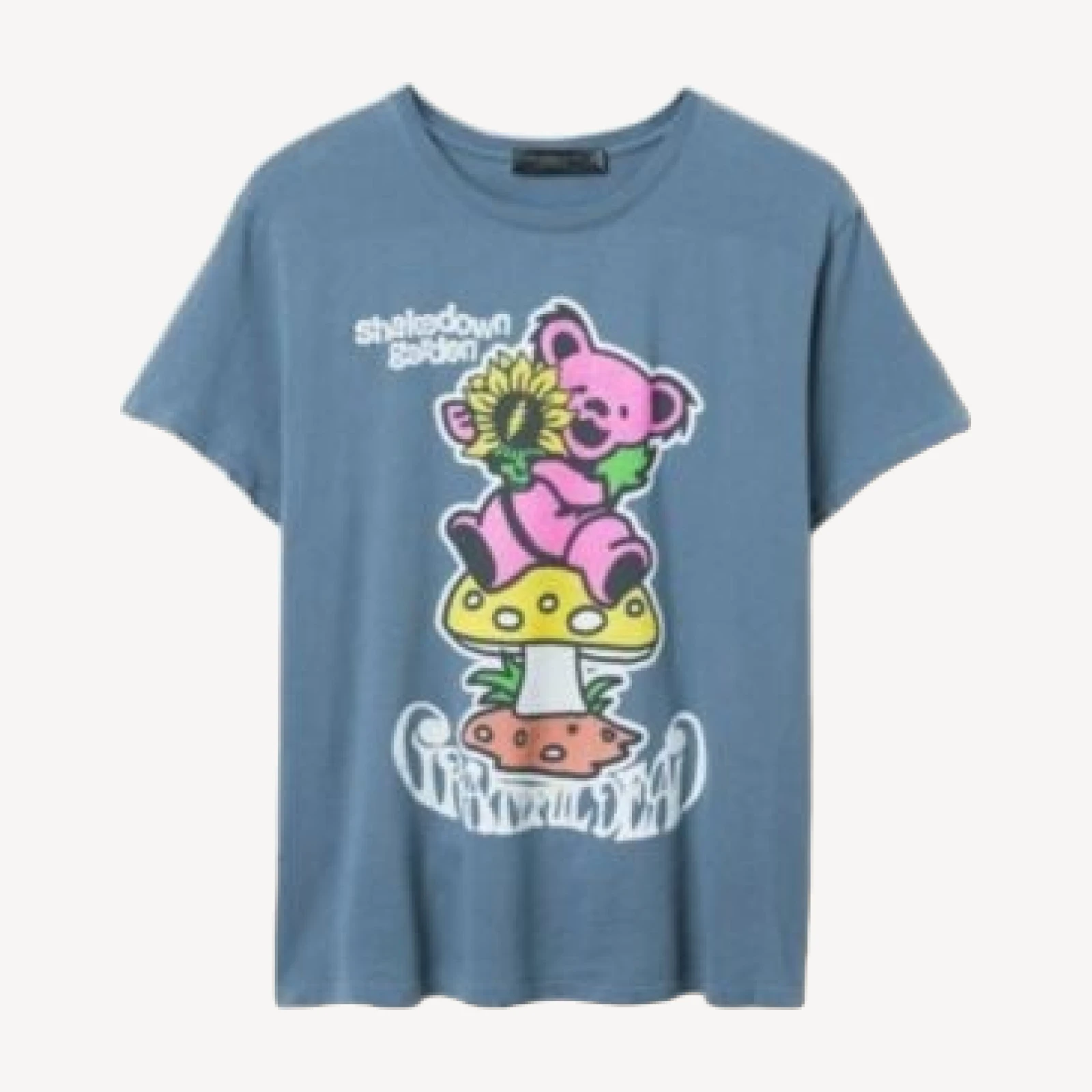 Junk Food Clothing Women's Grateful Dead Shakedown Garden Vintage Tee