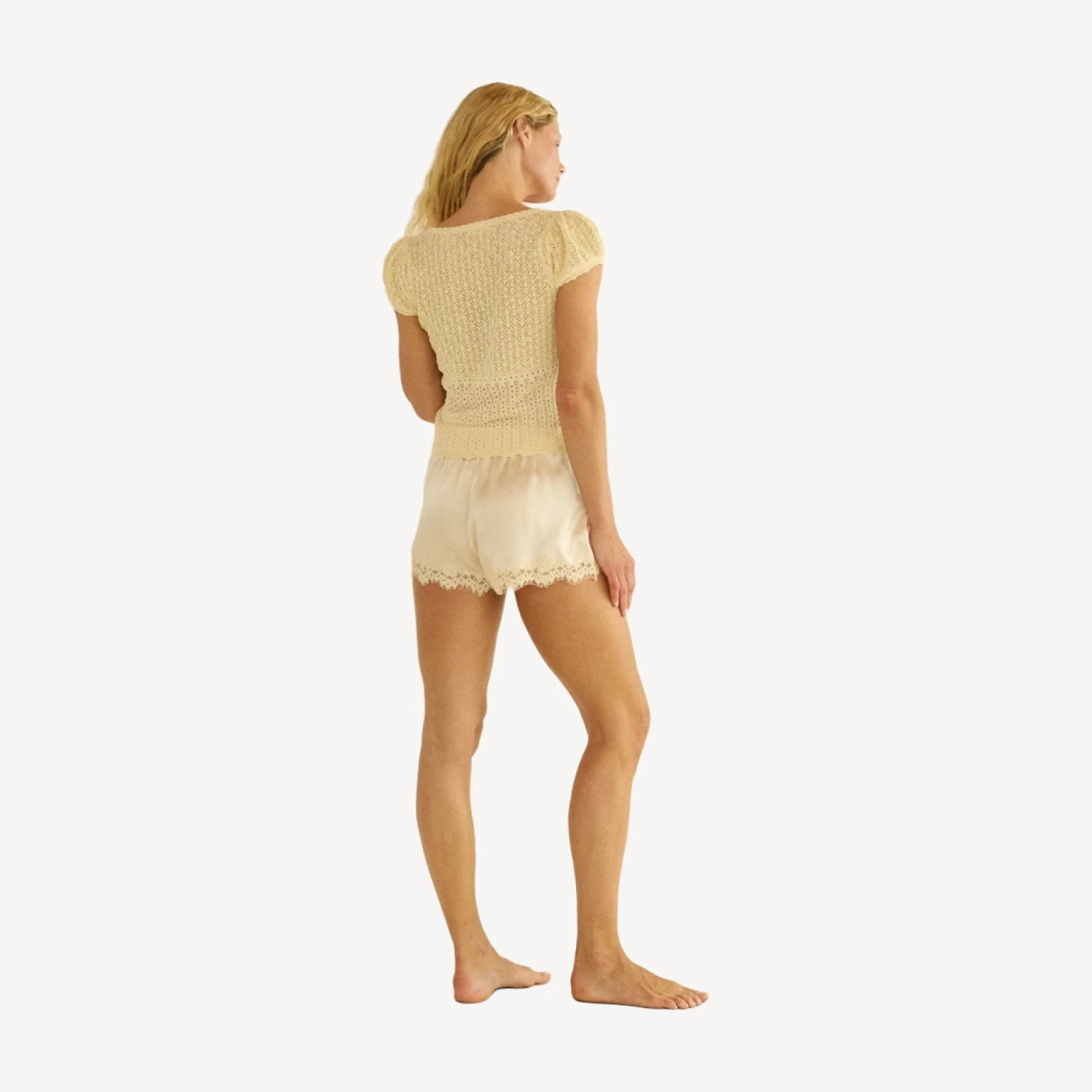 PRISCILLA CARDIGAN -- VANILLA