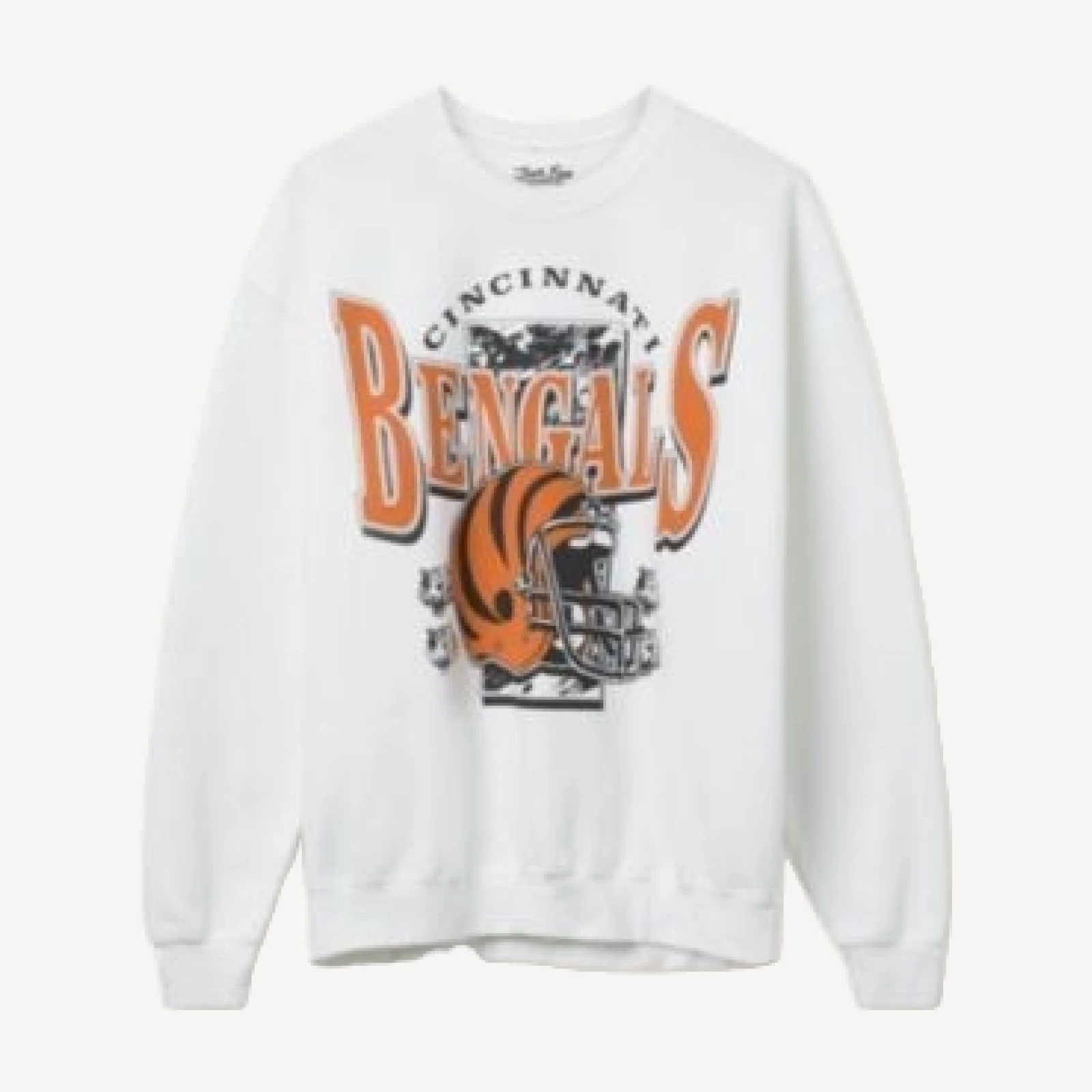 Junk Food Clothing Unisex Nfl Cincinnati Bengals Conversion Flea Market Crew Fleece